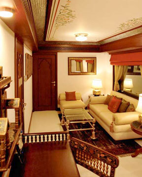 Maharaja Express Luxury Train Presidential Suite